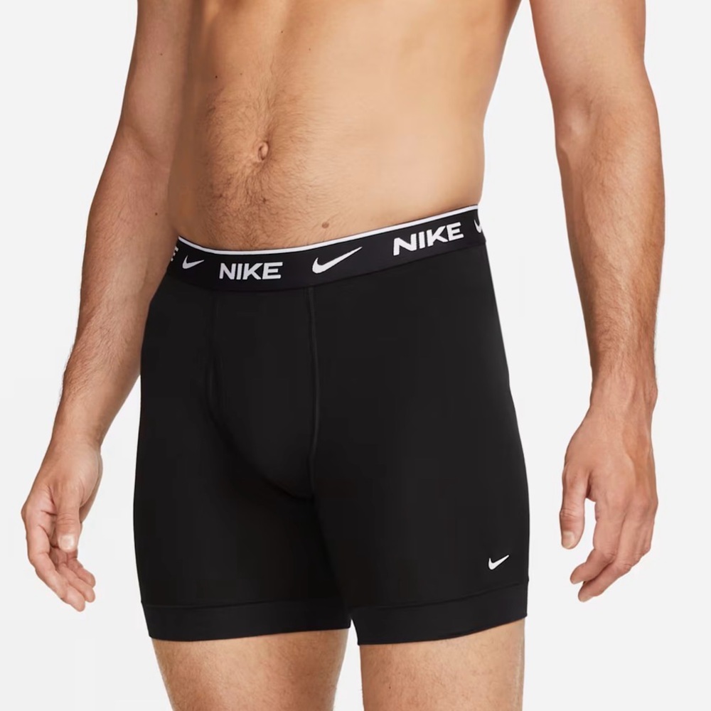 Nike Boxer Briefs 3-Pack Black White Gray